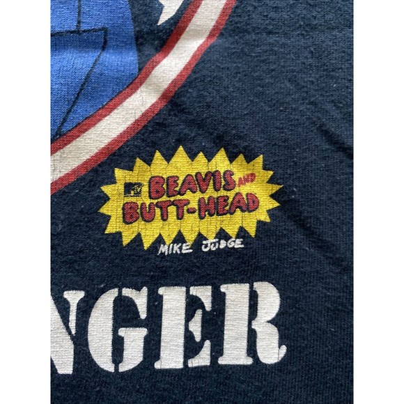 Beavis and Butthead MTV 2010 Shirt Uncle Sam "I Want You To Pull My Finger" XL - Picture 3 of 8